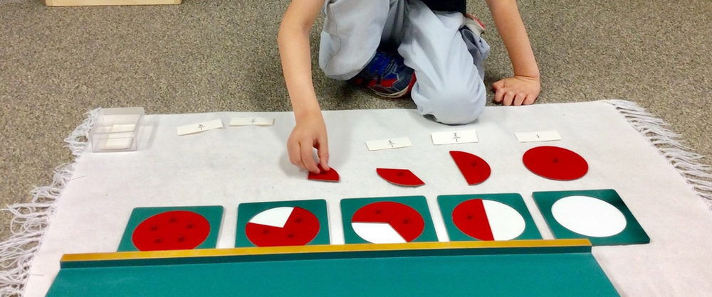 Montessori Monday: The Fraction Insets
